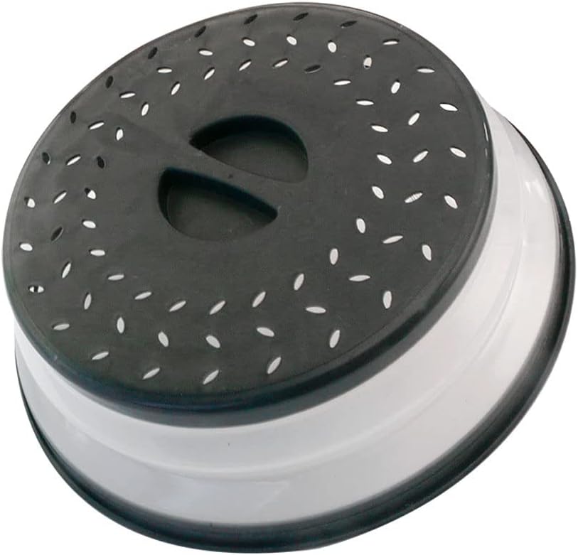 10.5 Collapsible Microwave Cover | Dishwasher-Safe | Steam Vent | BPA-Free