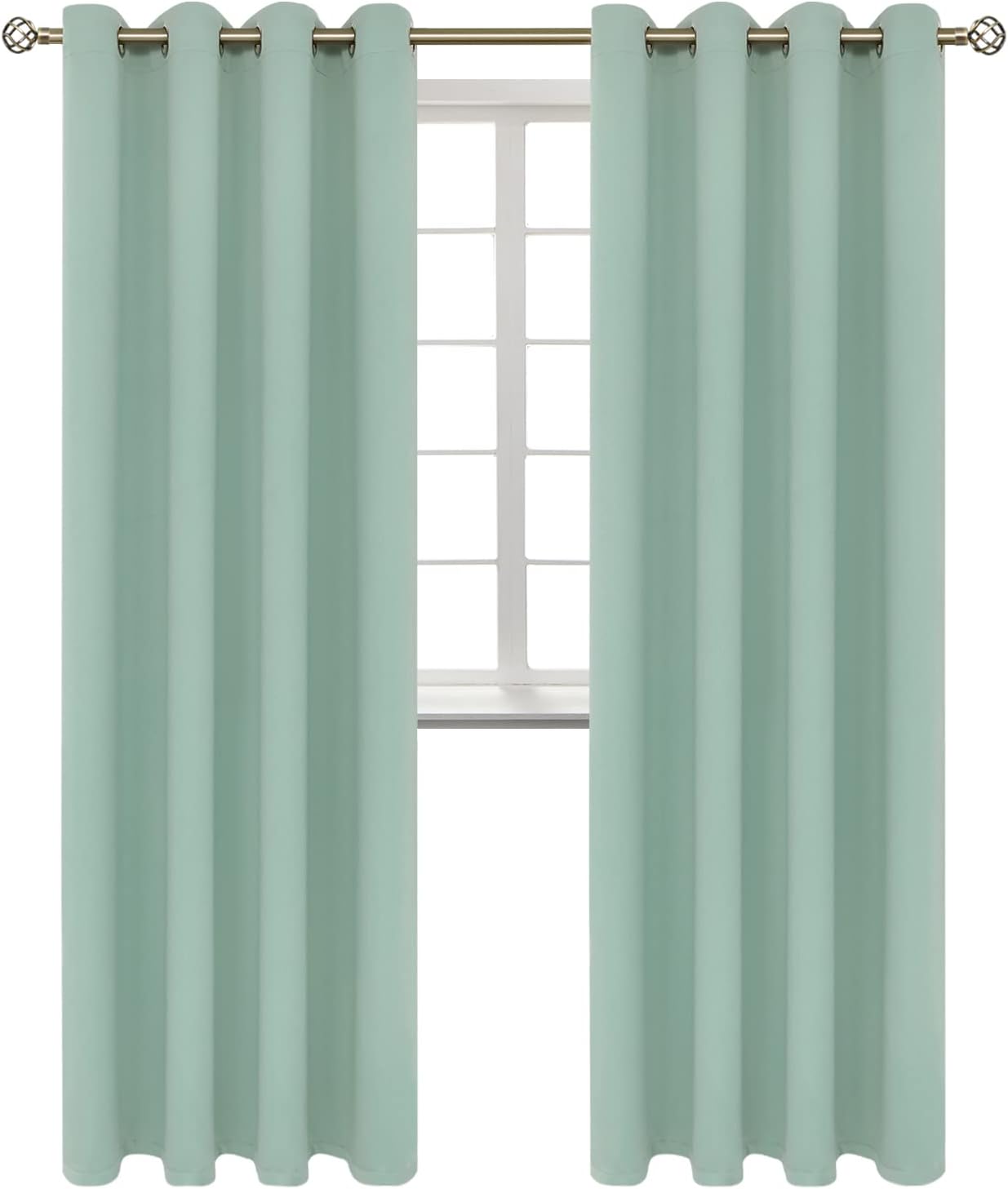 BGment Blackout Curtains - Grommet Thermal Insulated Panels