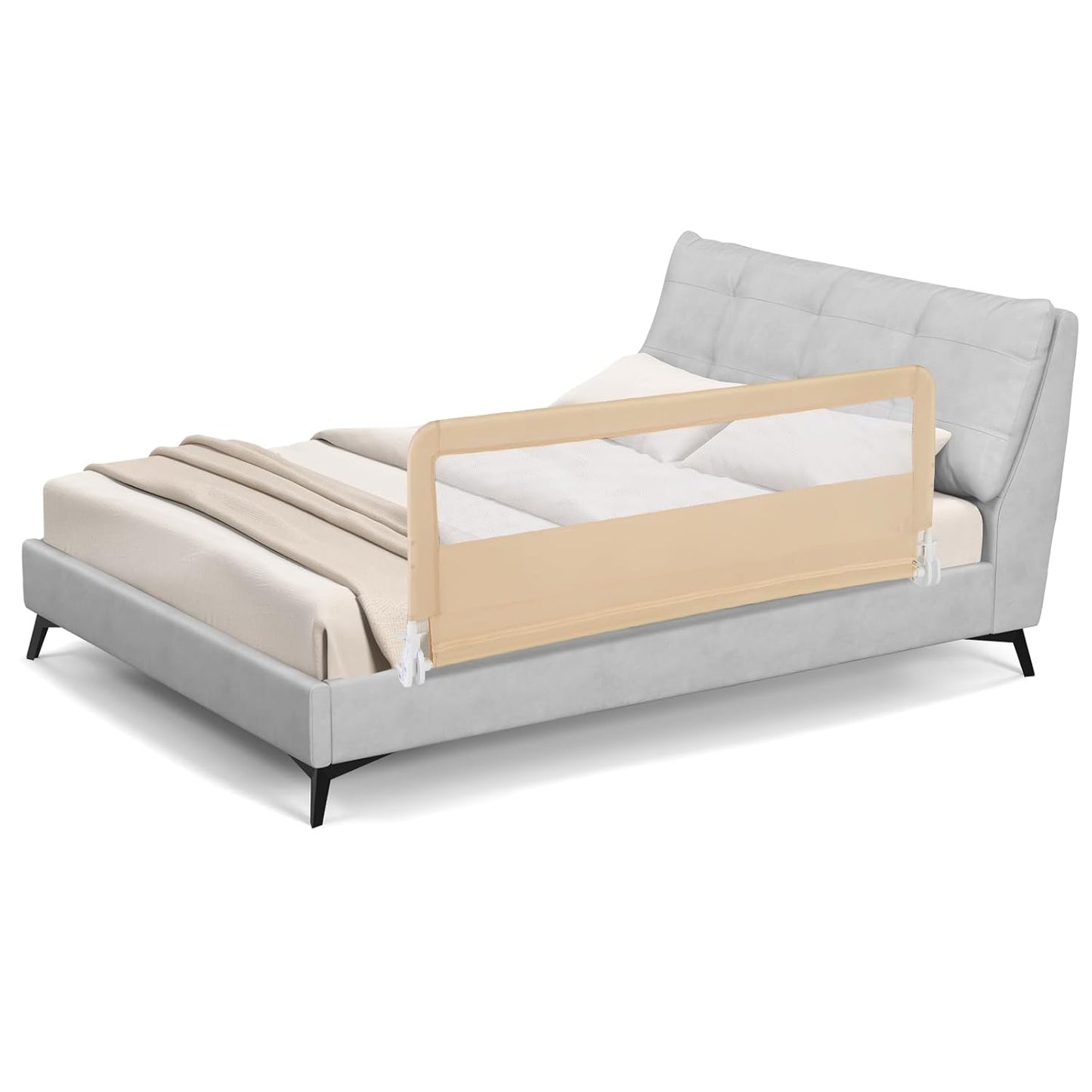 BABY JOY Bed Rails for Toddlers - 59 Inch Extra Long Safety Guard