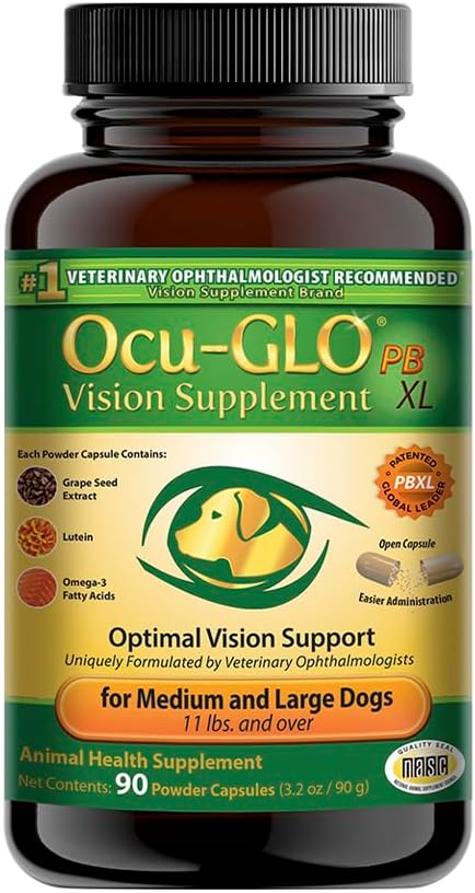 Ocu-GLO PB Vision Supplement for Dogs Promotes Eye Health