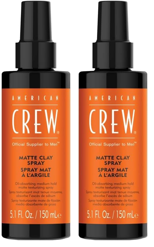 American Crew Matte Clay Spray for Long-Lasting Hold and Style