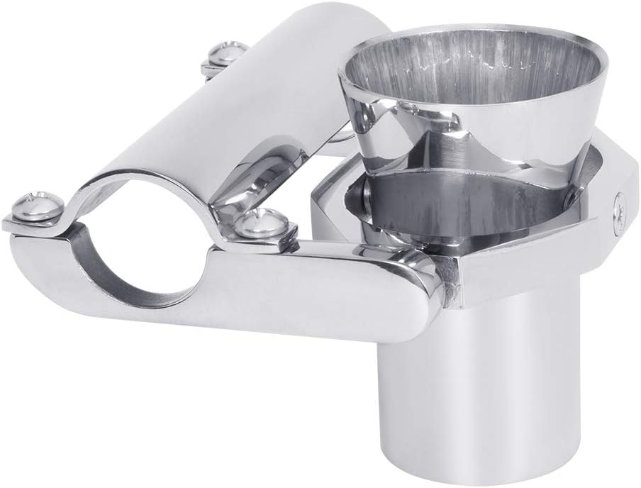 Sturdy White Water Fishing Chair with Rod Gimbal