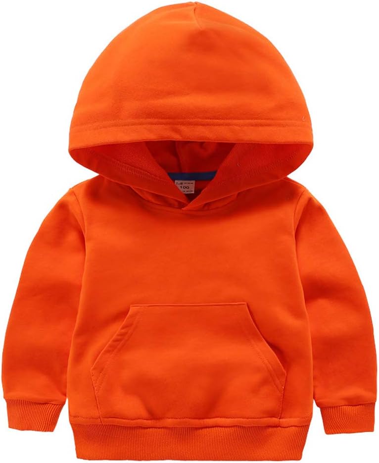 Ding-dong Solid Hoodie Sweater for Kids