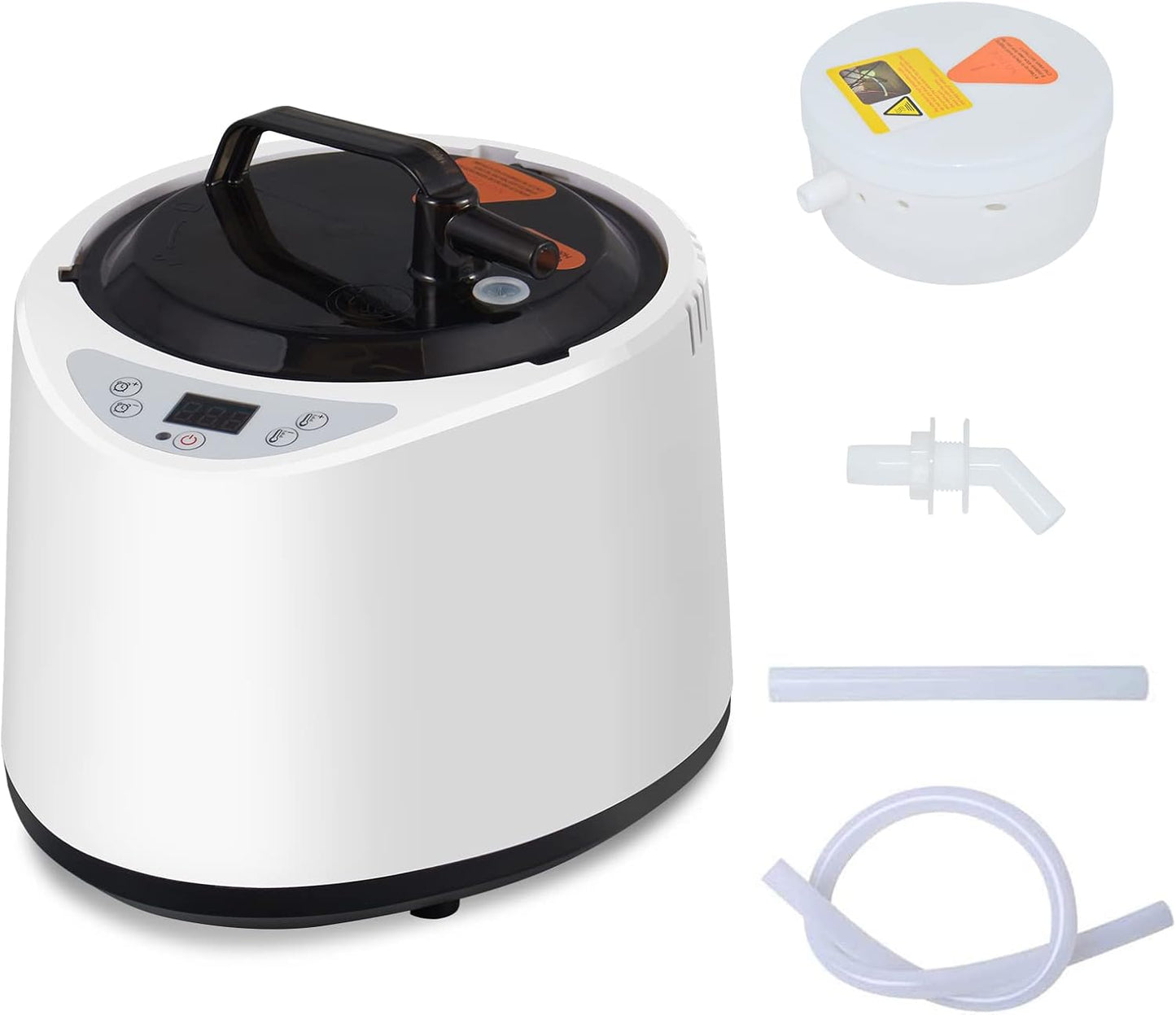 Portable 2L Sauna Steamer: Remote Control, Timer, Moisturizing Mist