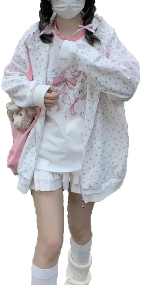 Oversized Kawaii Cat Hoodie - OATSBAS