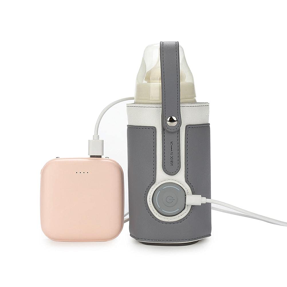 Portable USB Baby Bottle Warmer - 3 Temp Settings