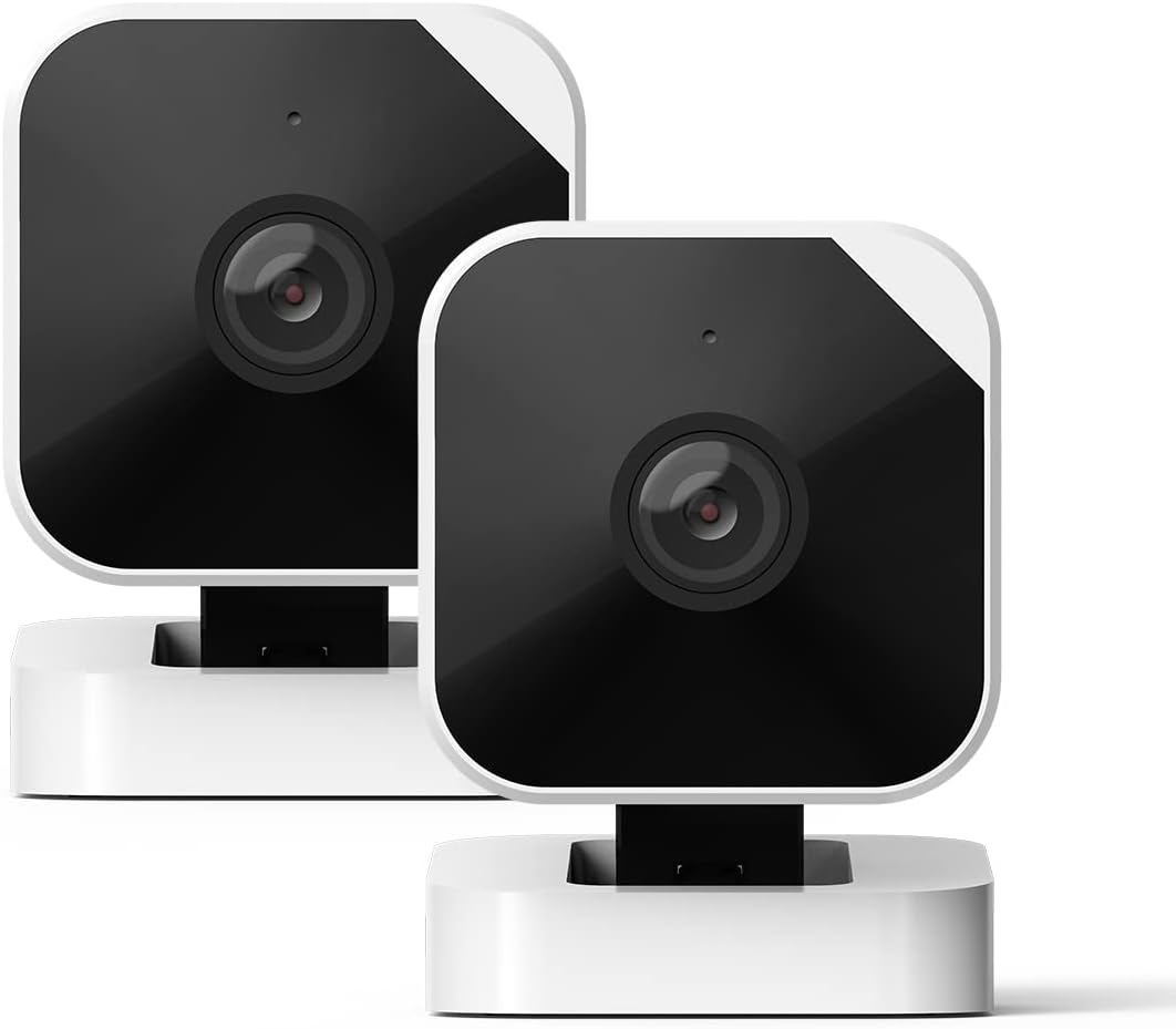 abode Cam 2 | Full Color Low-Light Video, Motion Detection, Two-Way Voice | 2-Pack