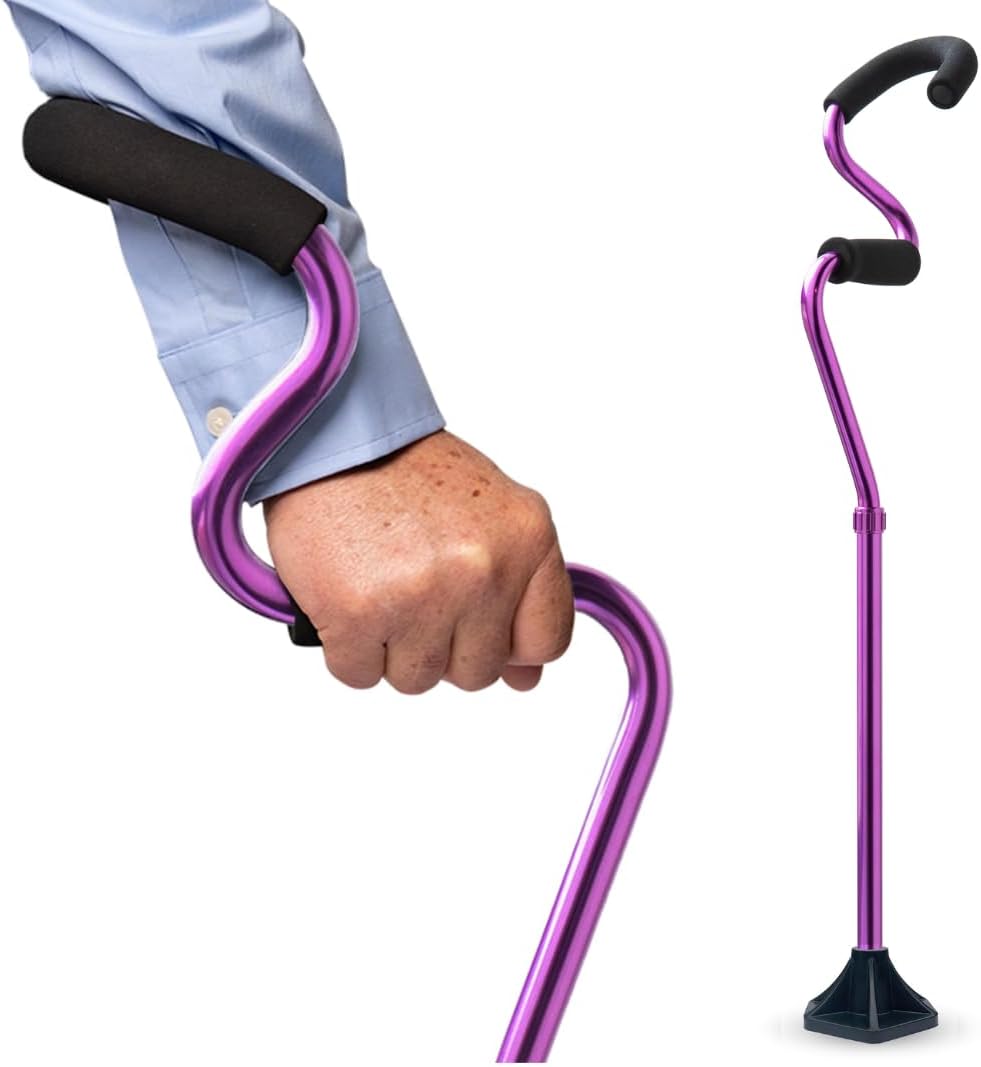 Comfort Cane for Men & Women: Lightweight Adjustable Supportive Stick