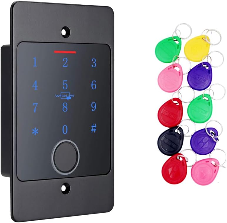 WiFi Tuya App Metal Stand-Alone Door Keypad for Access Control
