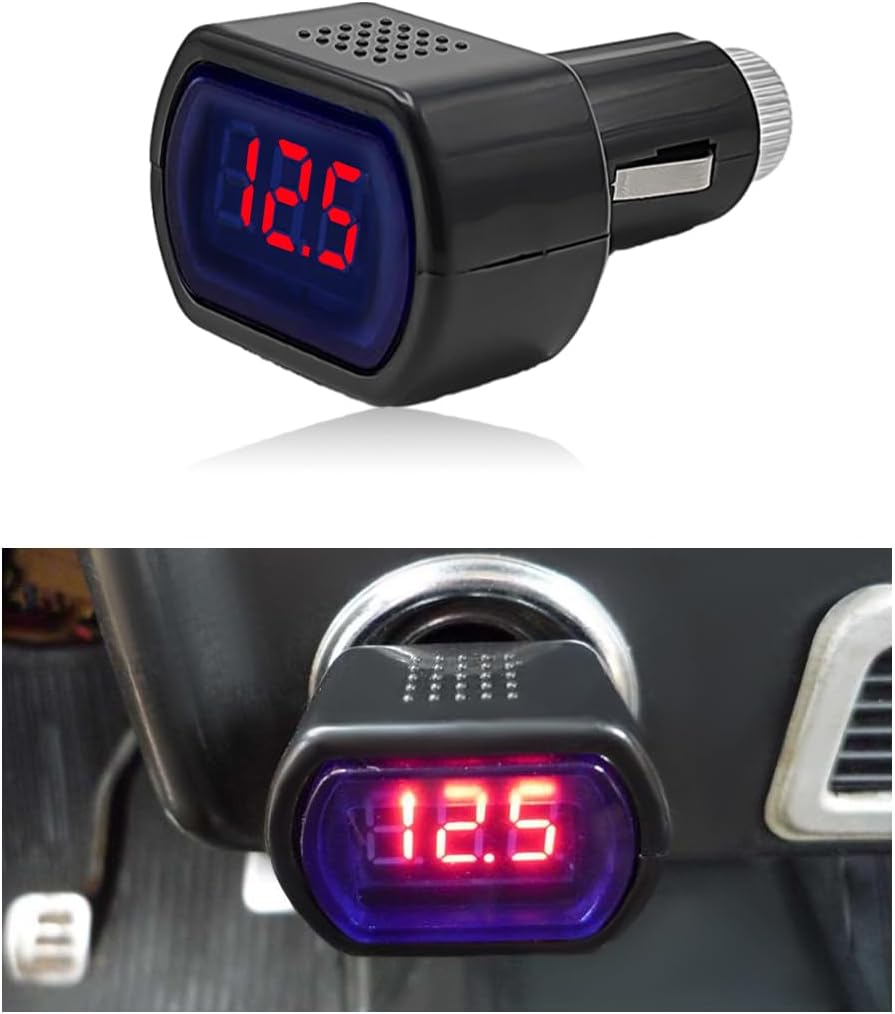 Universal Battery Voltage Monitor for Vehicles - Yourkar