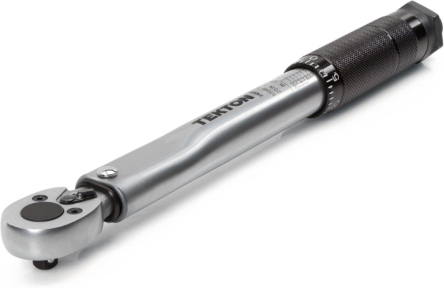 TEKTON 1/4 Inch Drive Micrometer Torque Wrench for Precision