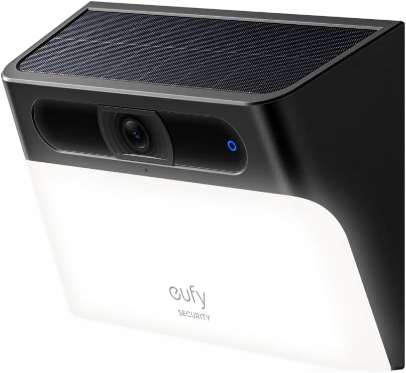 eufy Security Solar Cam: Forever Power, 2K, AI Detection
