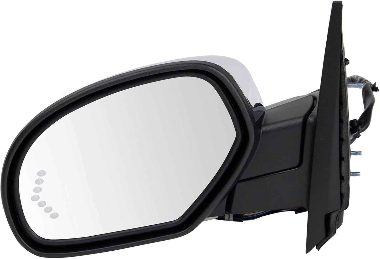 TRQ Left Mirror Drivers Side for 07-14 Cadillac Chevrolet GMC
