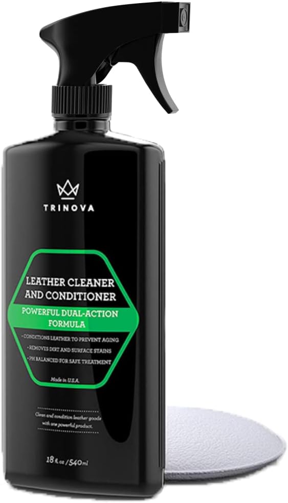 TriNova Leather Cleaner & Conditioner - Ultimate Protection