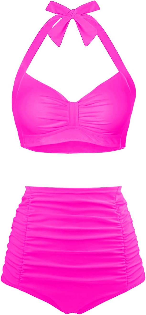 High Waisted Bikini Set for Women with Tummy Control Style