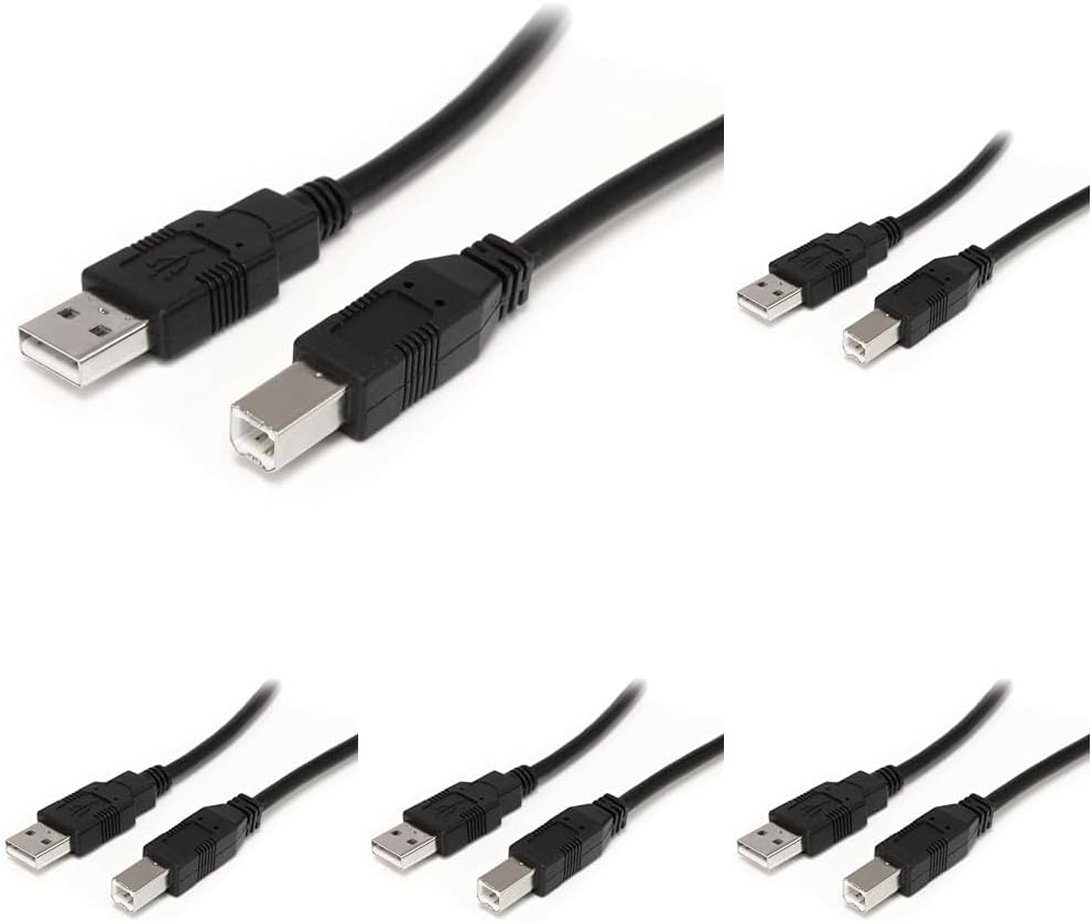 StarTech.com 30 ft Active USB A to B Cable for Printers