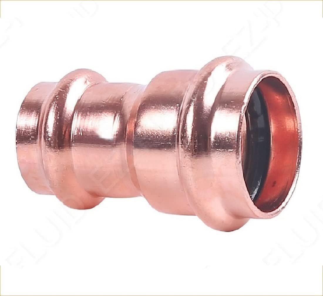 EZ-FLUID Copper Press Reducer Coupling for Plumbing Needs