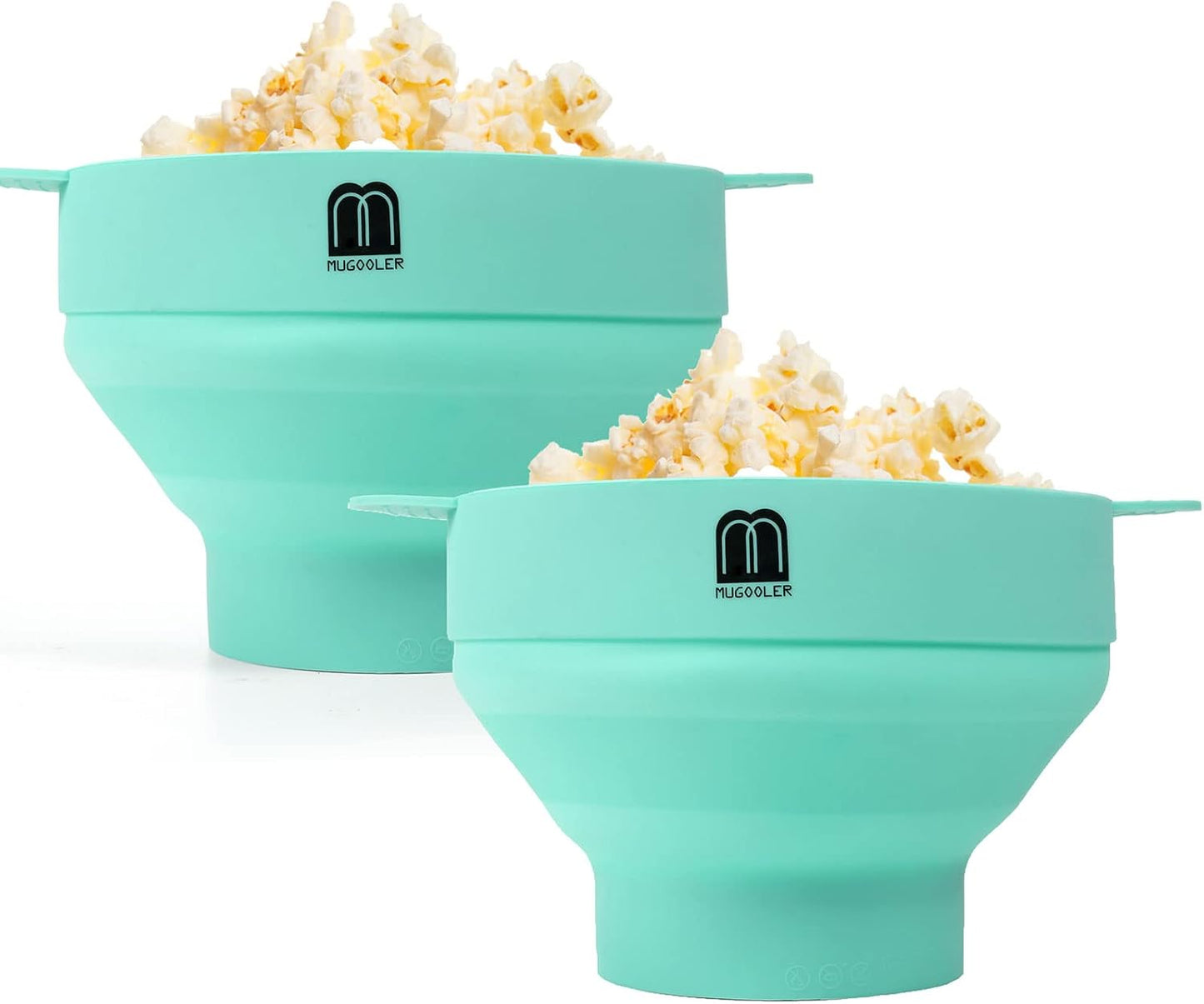 Quick Popcorn Delight x2 - BPA-Free, Easy Clean!