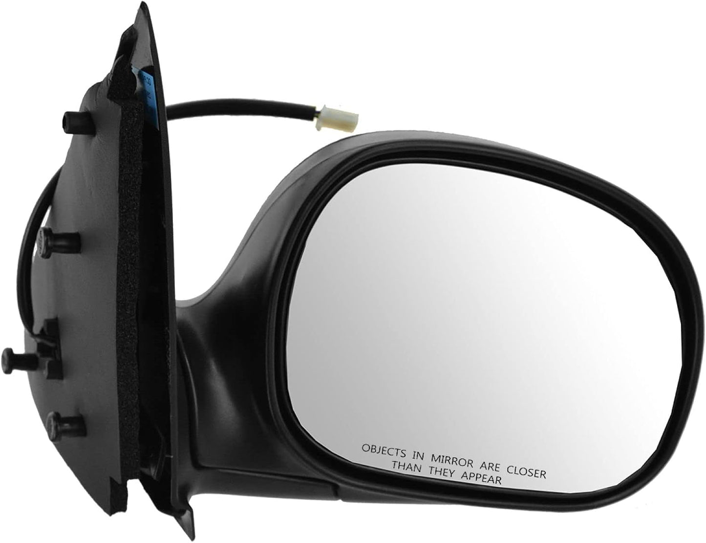 TRQ Right Mirror Power with Textured Black Cover for F-150