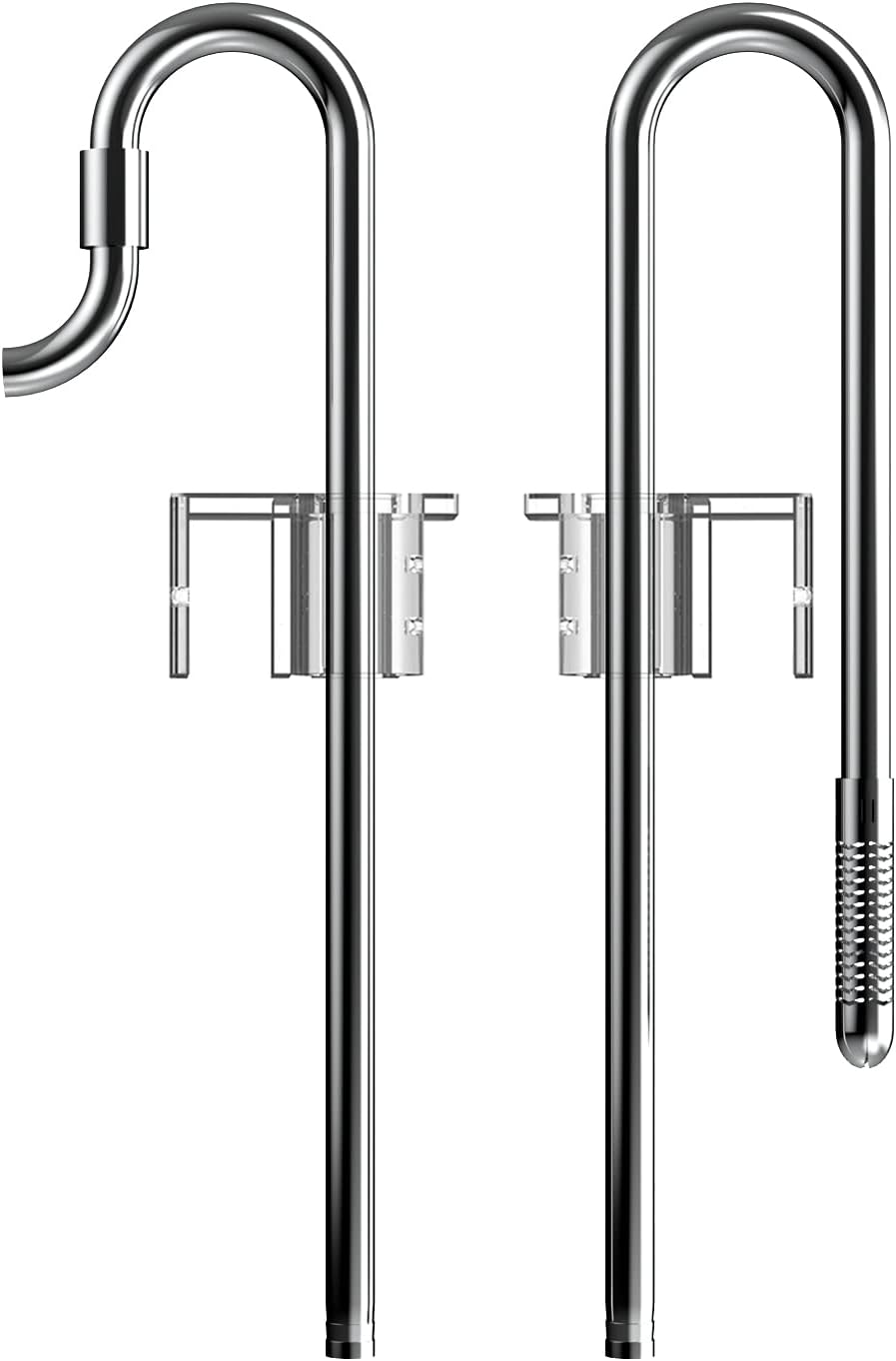 FZONE Stainless Steel 12mm Filter Pipe for Aquarium Plant Tank