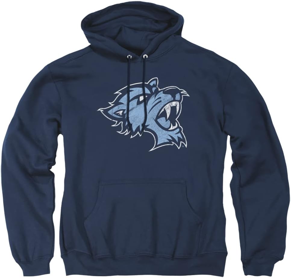 Official Collegiate Distressed Logo Hoodie for Everyday Wear