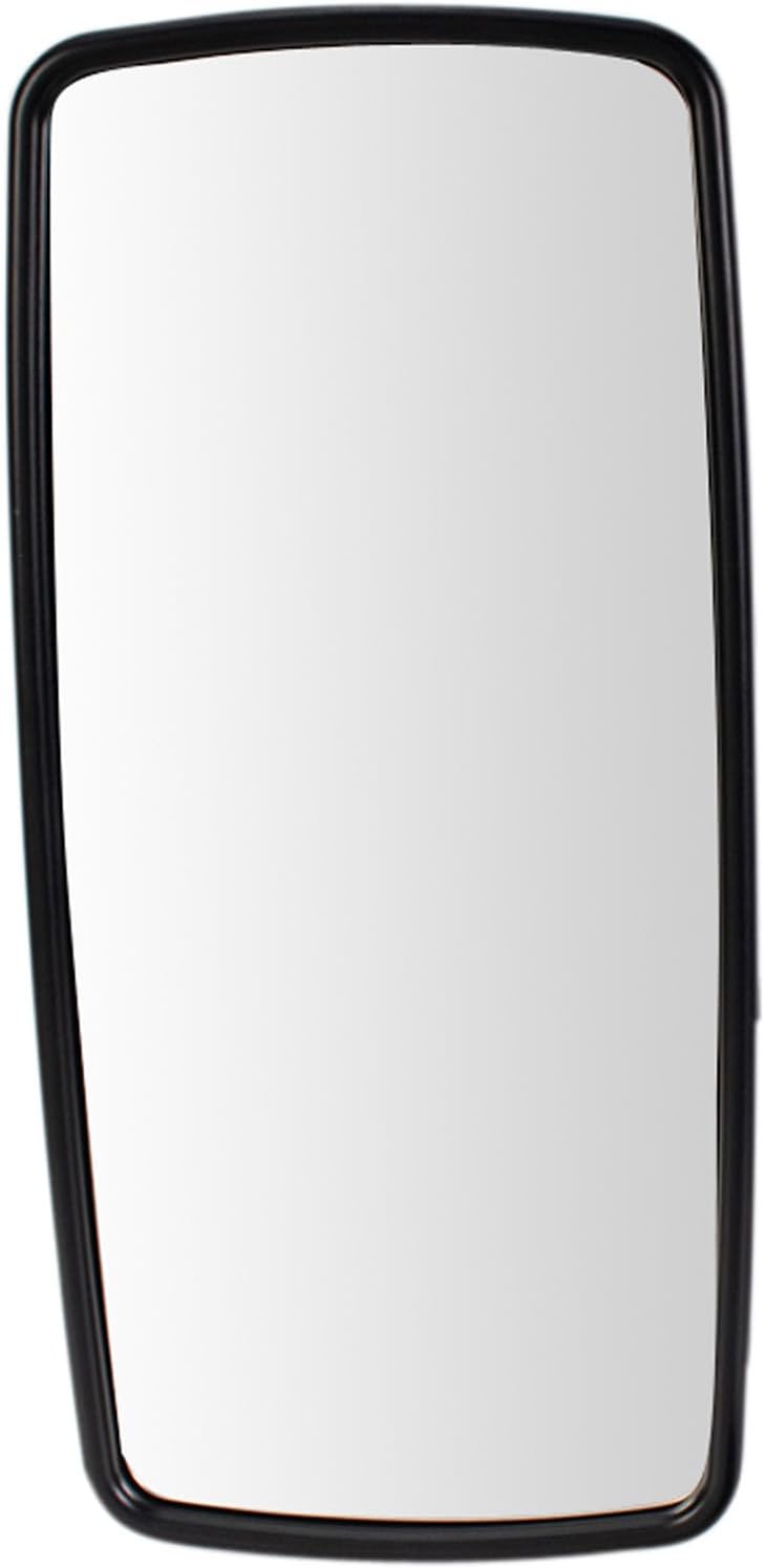 TRQ Manual Chrome Side Mirror Flat Glass for Freightliner M2