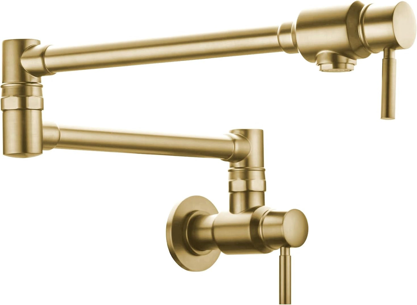 BAGNOLUX Traditional Wall Mounted Pot Filler Faucet for Kitchen