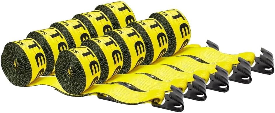Mytee Products Winch Straps 4 Inch x 30 Feet Heavy Duty Tie Down