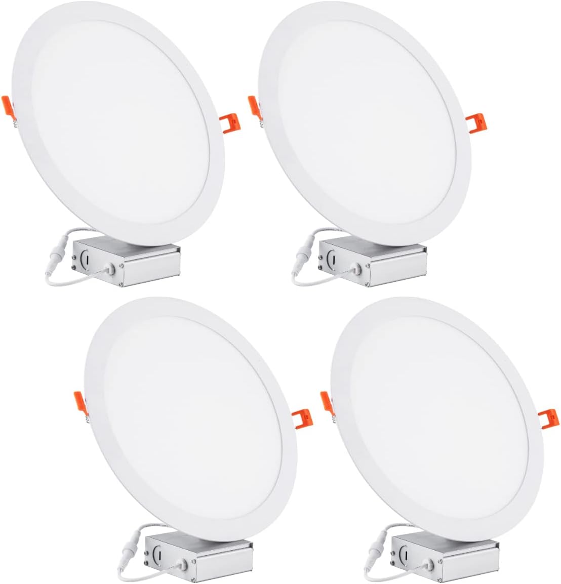 11 Inch Ultra Thin LED Recessed Ceiling Light for Bright Spaces