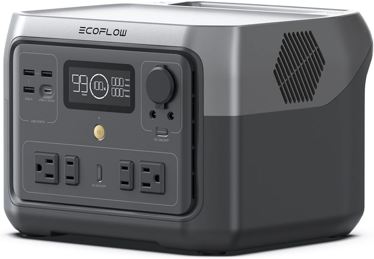 EF ECOFLOW RIVER 2 Max 500: Fast Charging Power Station
