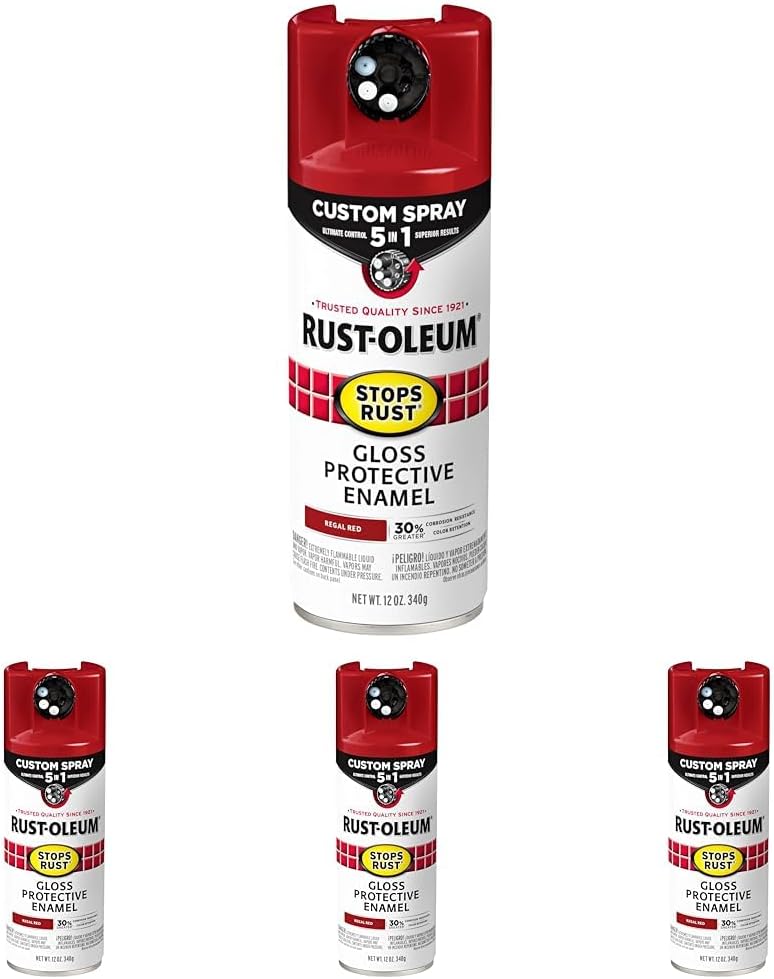 Rust-Oleum 376895 Stops Rust Custom Spray Paint for Versatile Use