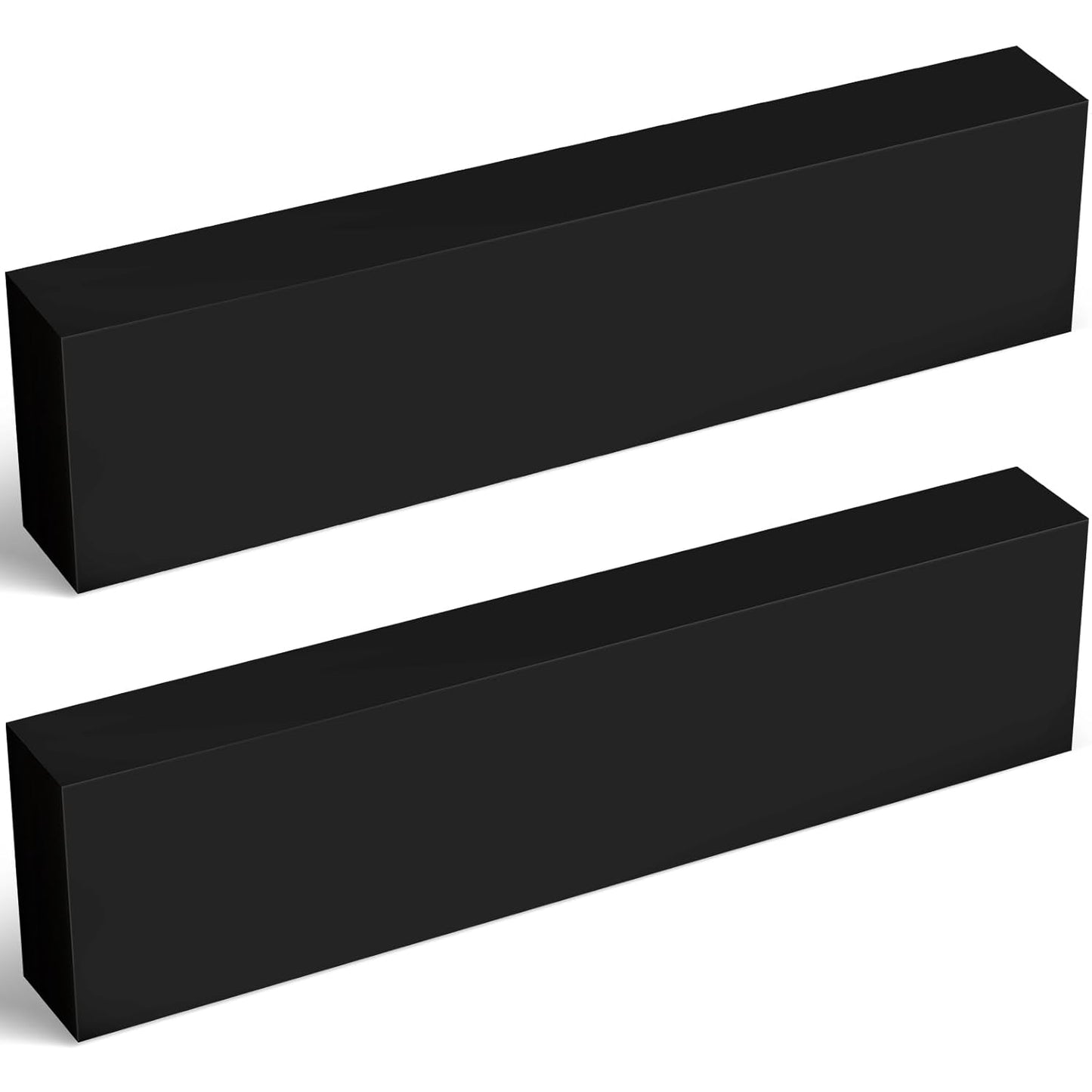 Colingmill 2 Pcs HDPE Plastic Block for DIY Projects
