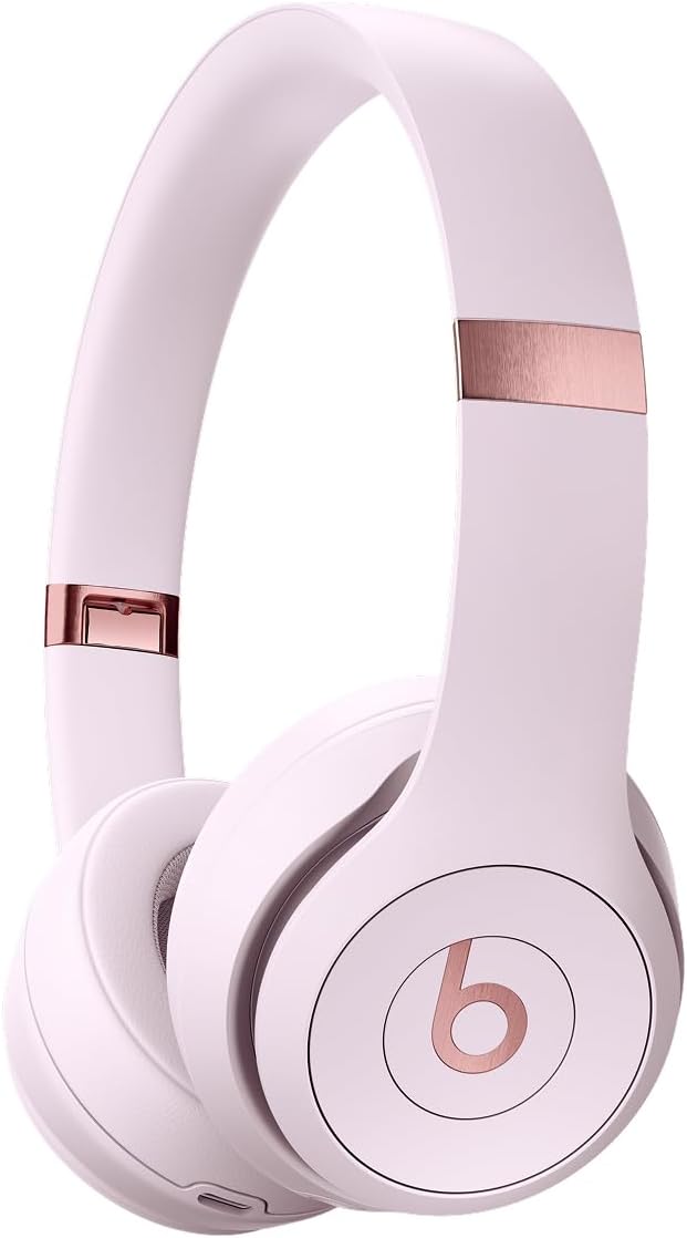 Beats Solo 4 - 50hr Wireless On-Ear Headphones in Cloud Pink