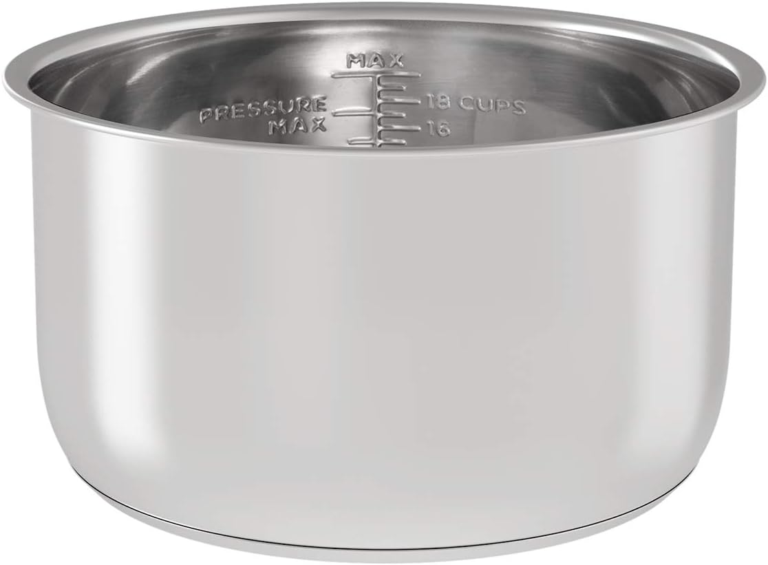 Sicheer Stainless Steel Inner Pot Replacement for Ninja Foodi