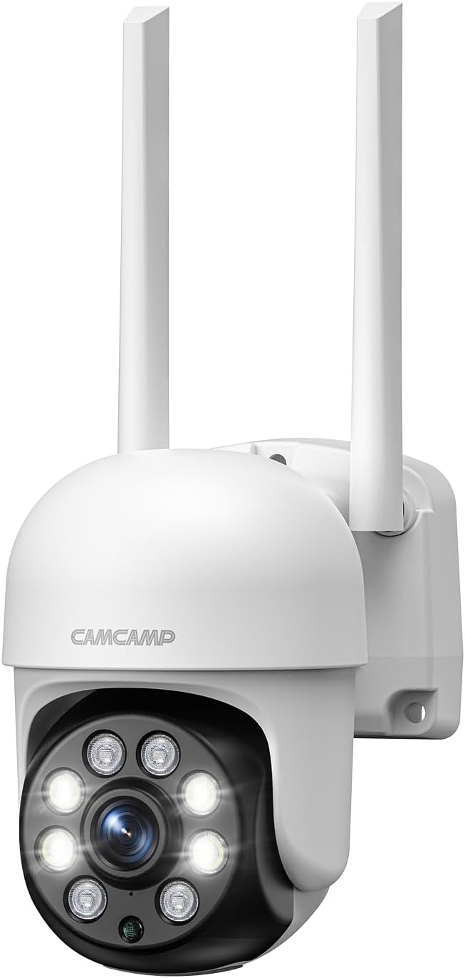 3MP Wireless Security Camera Outdoor with Panoramic View Features