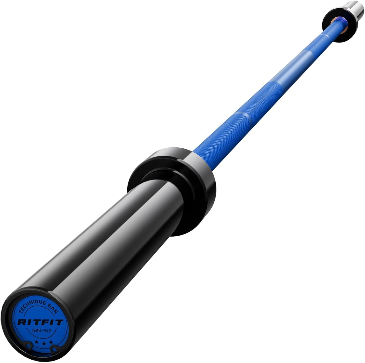 RITFIT Olympic Barbell for Strength Training - 4ft to 6ft Options