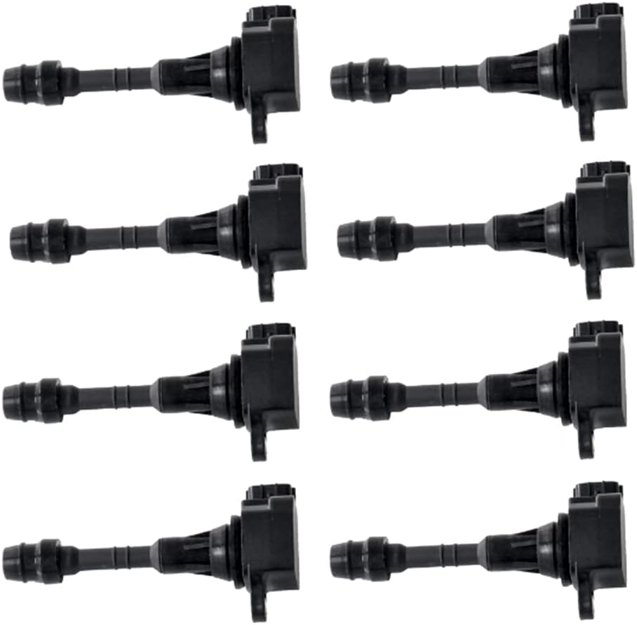 MAYASAF UF349x8 Ignition Coil Set for Nissan and Infiniti Cars