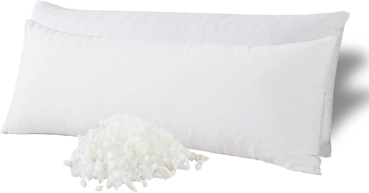 Memory Foam Body Pillow for Adults with Breathable Cotton Cover