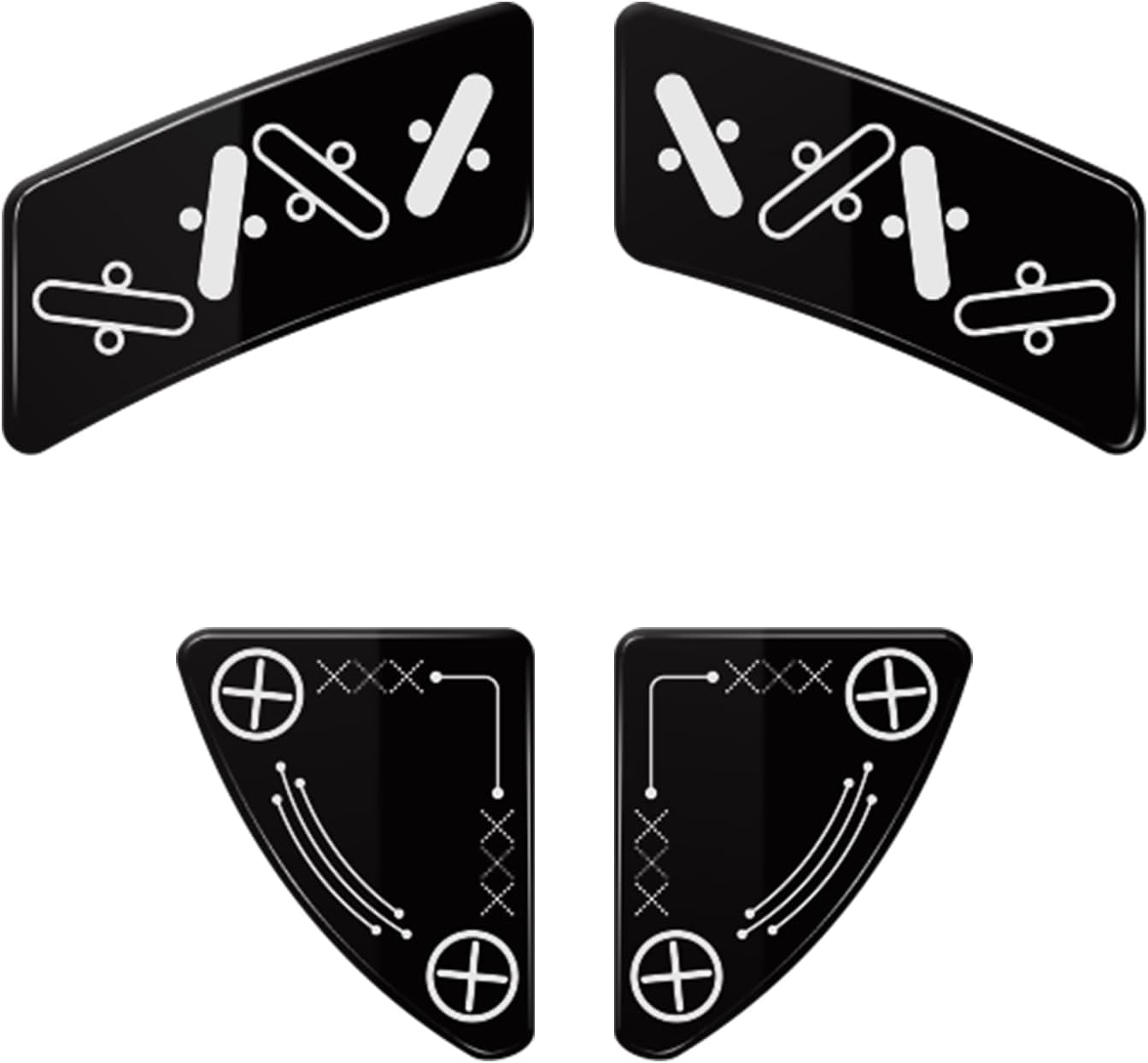 Enhanced Control: Glass Mouse Skates for Razer Viper