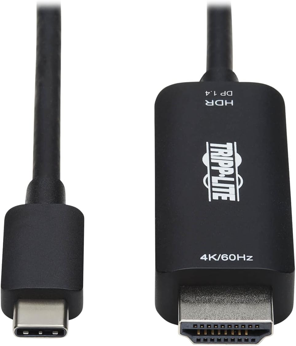 Tripp Lite USB-C to HDMI Adapter Cable for 4K 60 Hz Displays