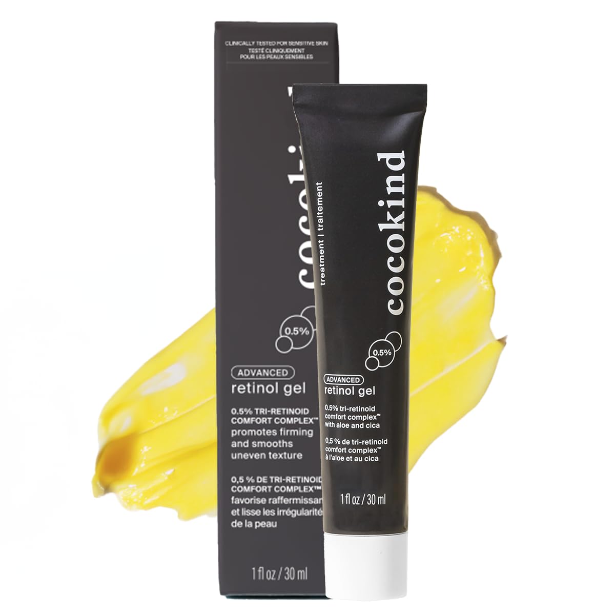 Cocokind Advanced Retinol Gel 0.5% for Fine Lines and Texture
