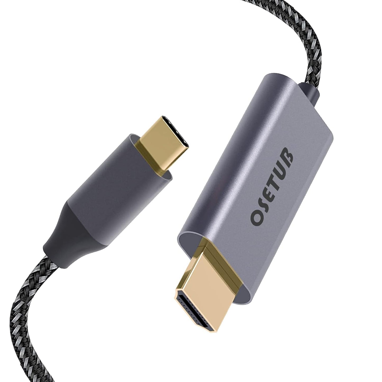10ft 4K USB C to HDMI Cable - Connect Laptop/Phone to TV