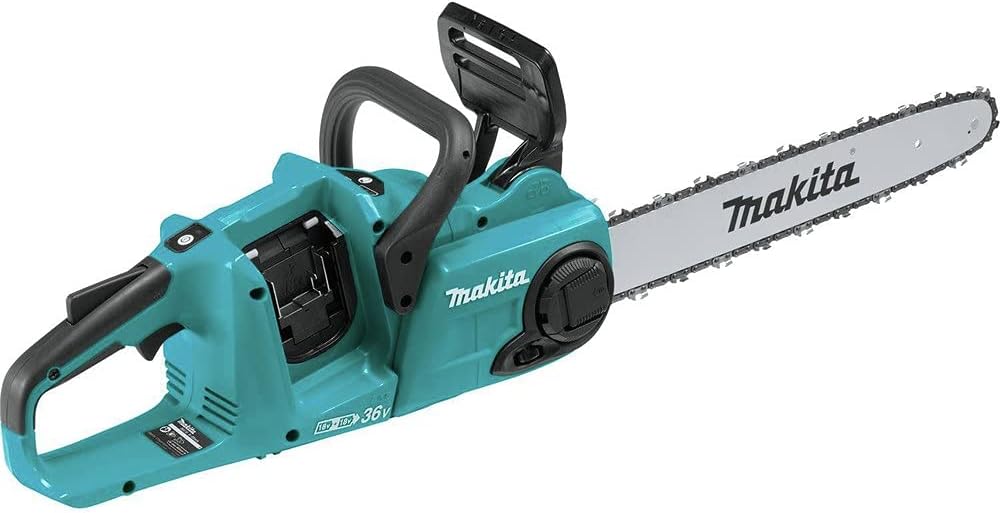 Makita XCU04Z 18V X2 Cordless 16in Chain Saw for Efficient Cutting