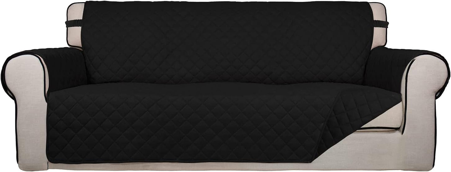 PureFit Reversible Quilted Sofa Cover for Pets and Kids Protection