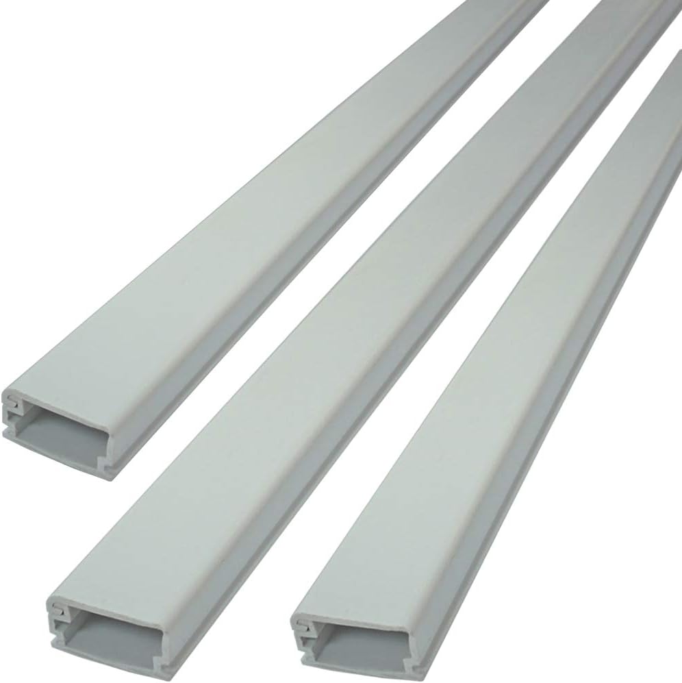 Electriduct Medium Latching Cable Raceway - 15 Feet Total Length