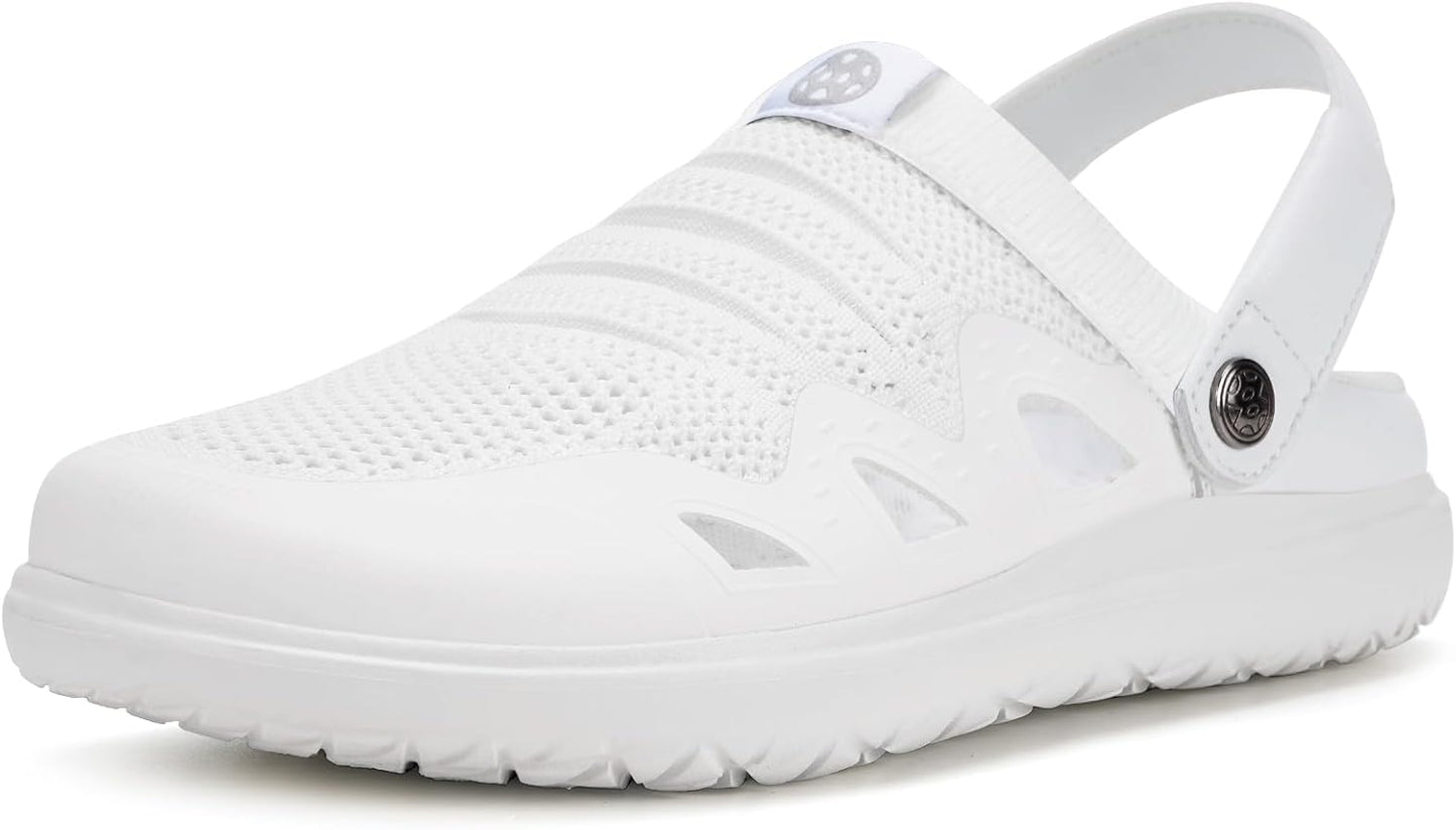 Breathable Garden Clogs for Men and Women - Summer Slip On Shoes