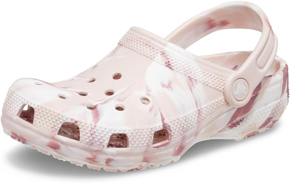 Crocs Kids Classic Marbled Tie-Dye Clog for Fun and Comfort