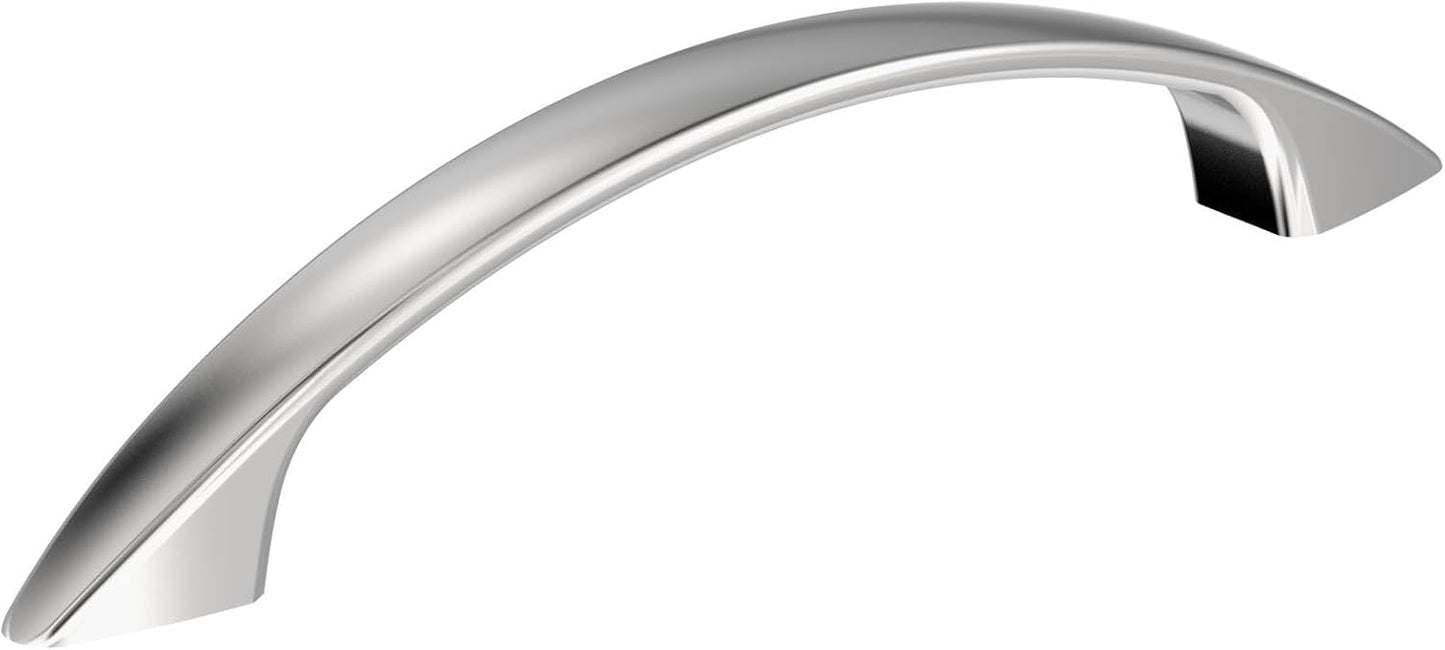 Amerock Arc 3-3/4 inch Polished Chrome Cabinet Pulls - 25 Pack