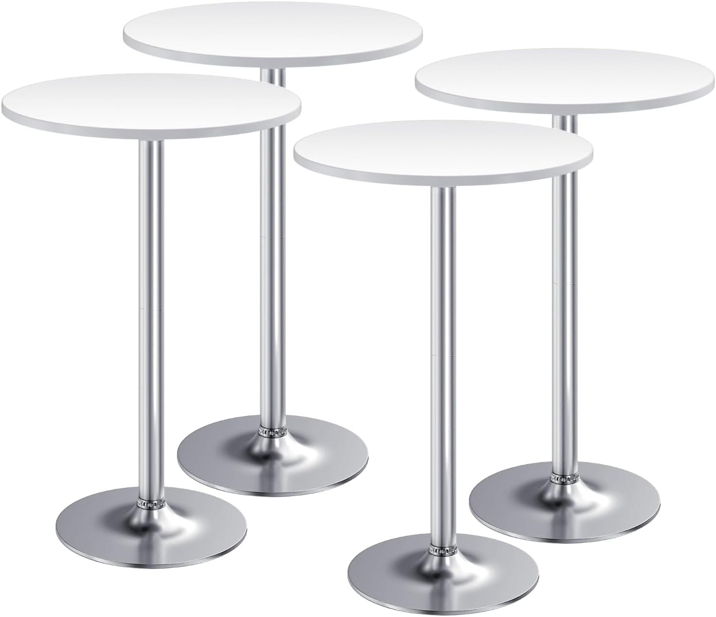 Furmax Bistro Pub Table Round Bar Height for Modern Spaces