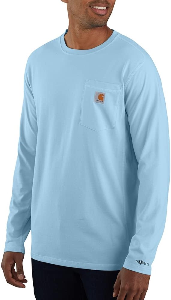 Carhartt Men's Force Relaxed Fit Long-Sleeve Pocket T-Shirt Review